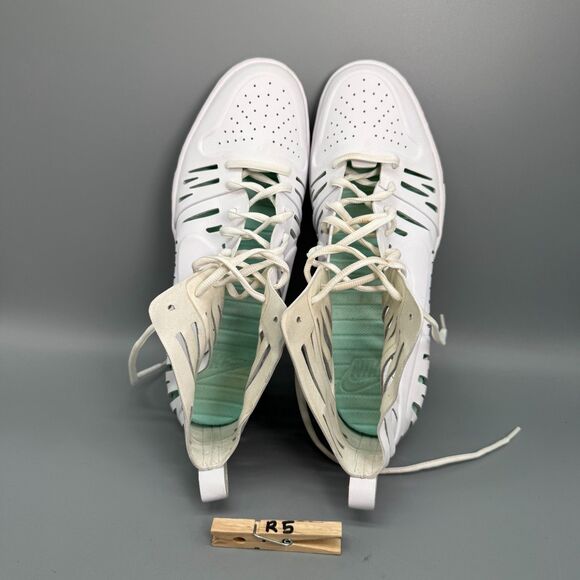 Nike Joli Dunk Sky Hi Hidden Wedge Women's 9.5 White Sneakers Shoes Cut Out Heel - Picture 10 of 10